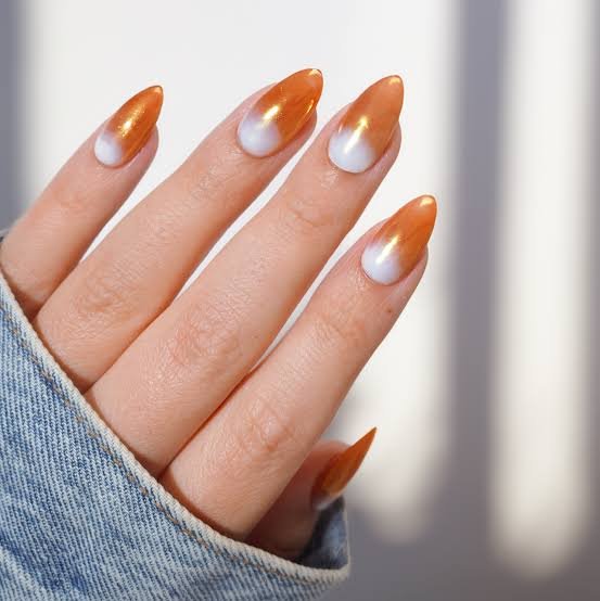 Fall nails simple