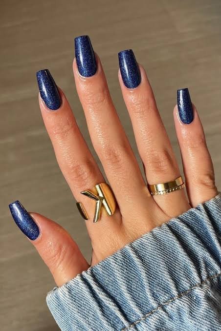 Fall nails simple