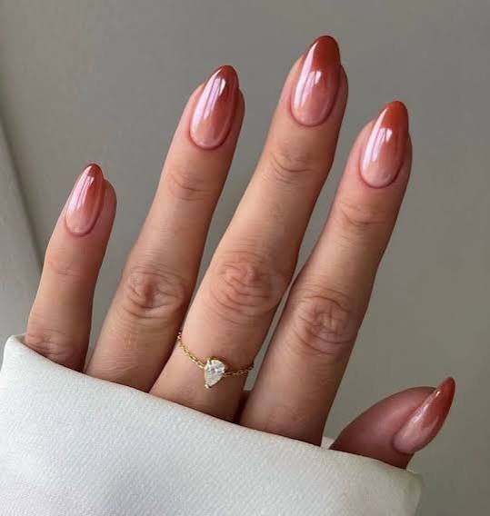 Fall nails simple