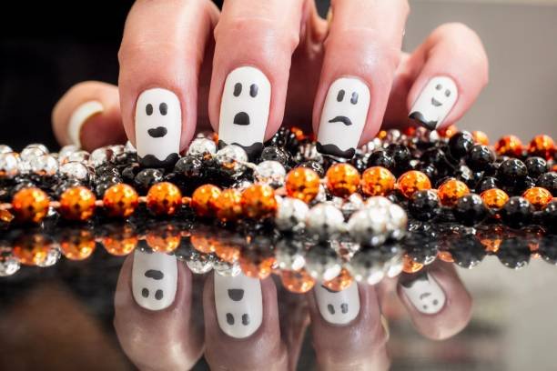 Fall Halloween Nails